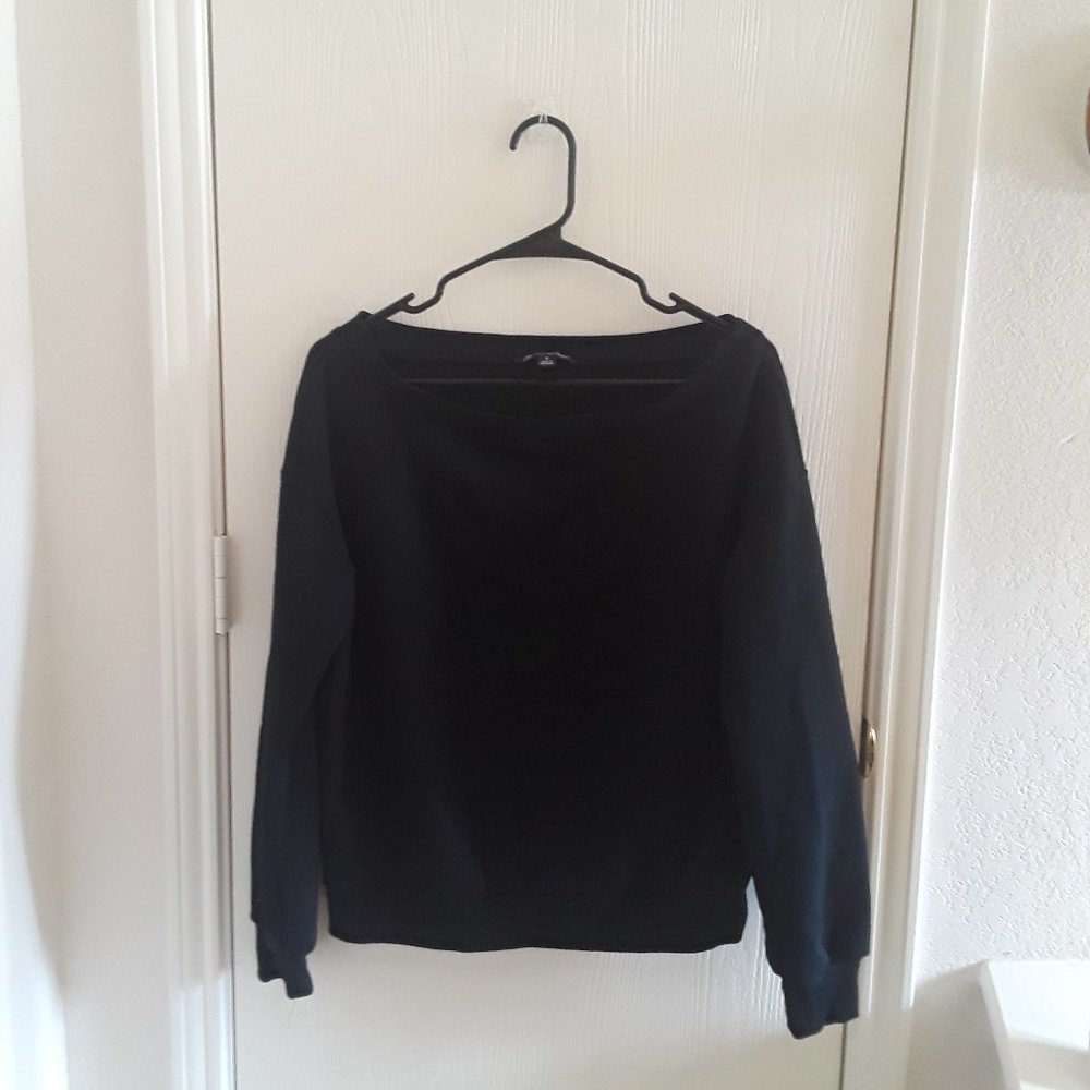 New INC Women's Black Off-the-Shoulder Top